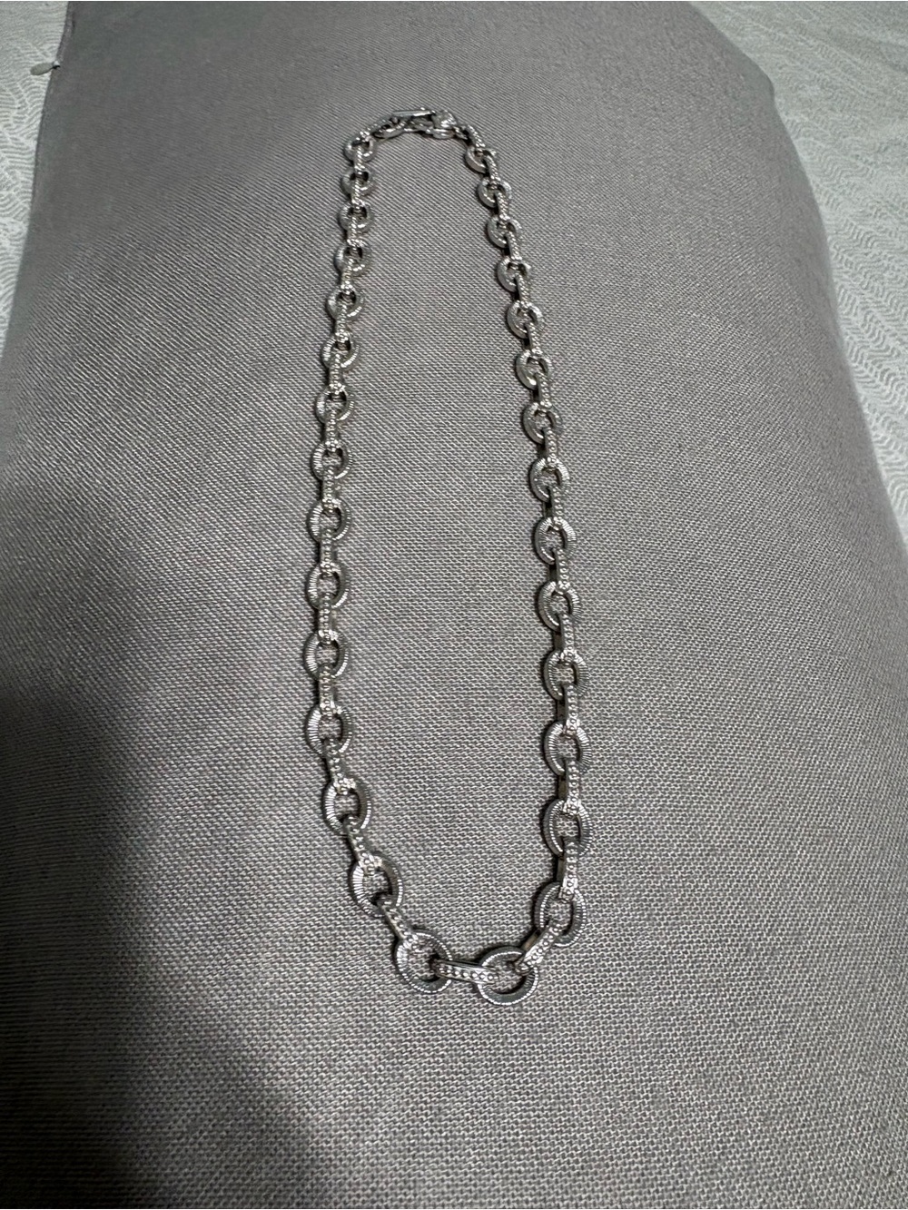 Judith Ripka 925 Necklace 18.25 inches Length